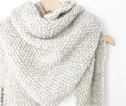 Photo Écharpe d’hiver blanche